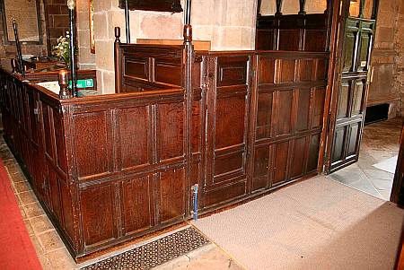 Prestbury - Box Pews